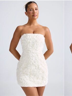jessa lace mini dress OW Collection JOISE Mini Dress in White at Nordstrom, Size Large